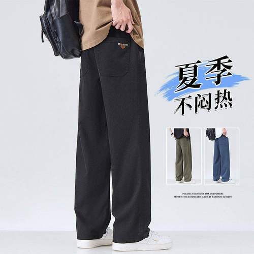 【品质男装】早春新款休闲裤六口袋休闲流行弹力裤抗皱显时尚