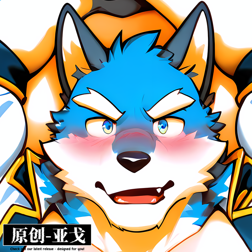 原创-骑士学院-亚戈等身抱枕芯套定制人形等人高福瑞furry腐女