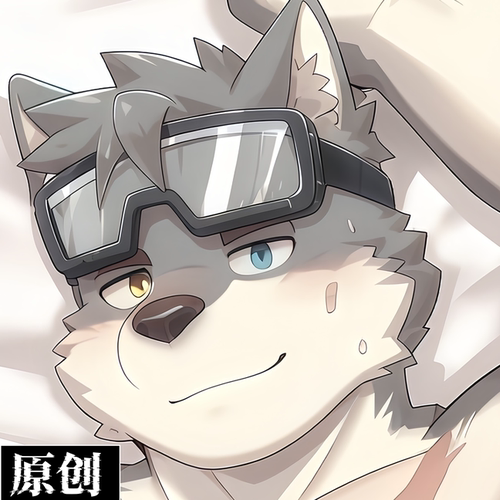 原创-兽人LOL英雄联盟可爱狼人等身抱枕芯套定制等人高福瑞furry
