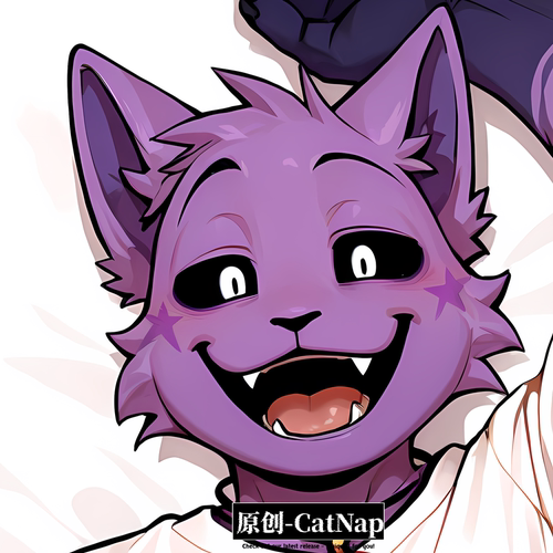 原创-半身异形抱枕等身抱枕芯套定制波比的游戏时间-CatNap二次元