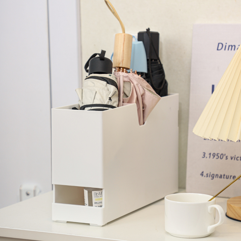 家用雨伞收纳架日式入户门后玄关杂物储物盒整理架放X伞挂架置物