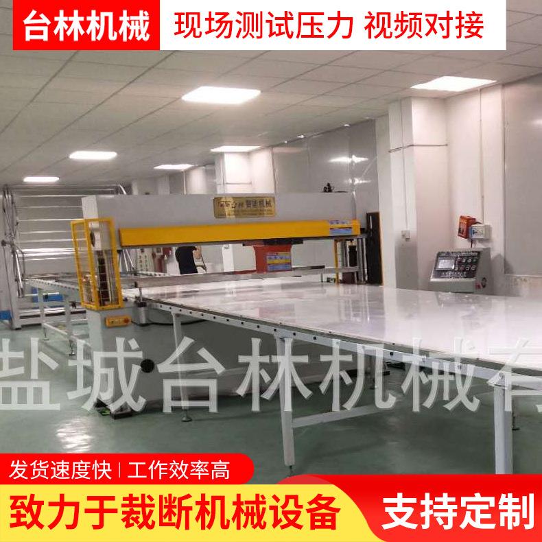 厂家直销全自动整板面膜裁断机模切机自动裁切机龙门移动式下料机