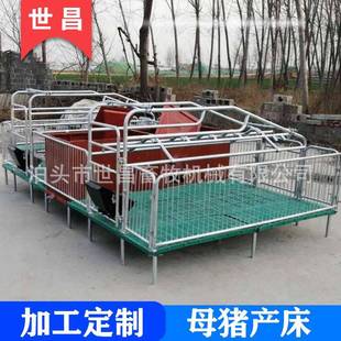 3.8不锈钢母猪产床猪用产保一体复合板分娩产床 厂家现货猪用2.2