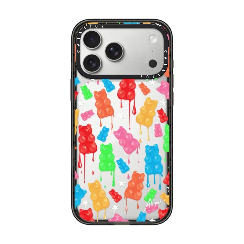 联名Allison Reich融化软糖熊18Pro适用iPhone17ProMax苹果防摔保护Magsafe磁吸明星同款插画CASSTiUY手机壳