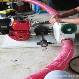 稻谷中驱动弹簧蛟龙吸粮机供应上料机家用两相电软管抽料机价格