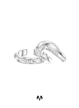 【生日礼物】babmama守护荒野公益雪豹925银戒指情侣对戒男士