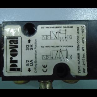 Proval电磁气控电磁阀TYPE：NAMUR A240 ITEM CODE