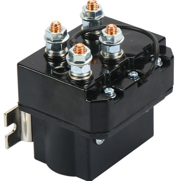 直售12V250A越野车绞盘接触器 电动绞盘继电器LR4250含连接线