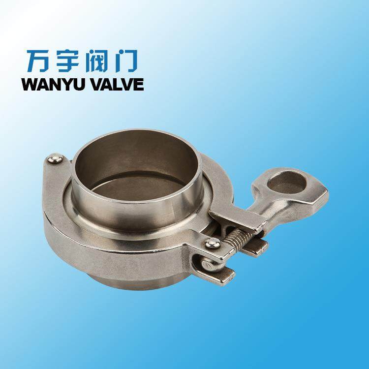 04不锈钢接头快装组件套装阀门配件卡箍端头抱箍快速快接