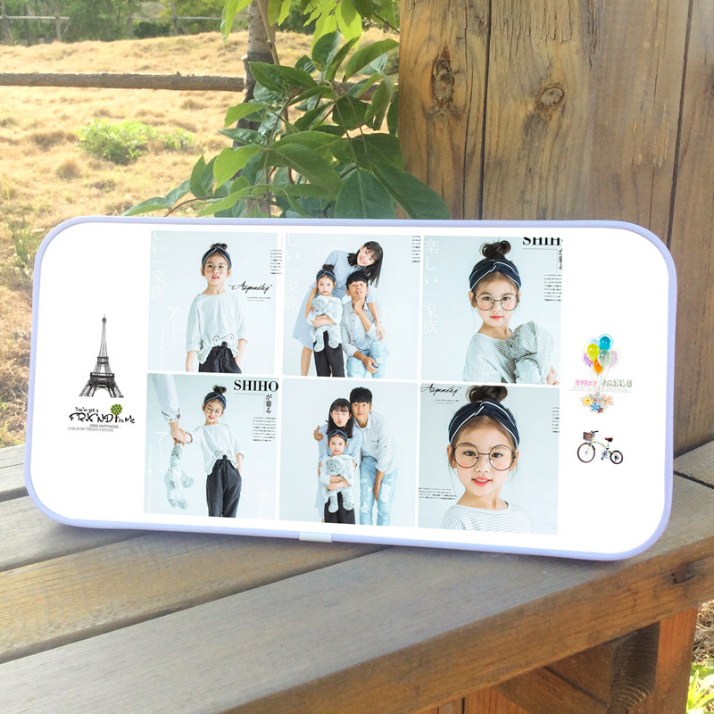 做相框洗照片创意个性拼图长条画框影楼儿童照生活照宝宝定制摆台