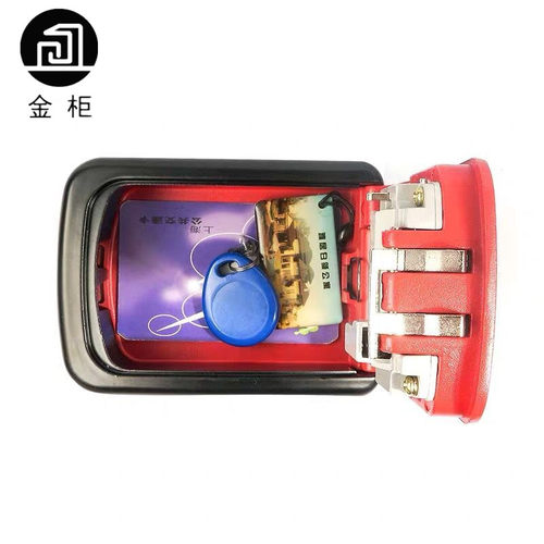 装修工地门上密码钥匙盒密码锁民宿日租房备用钥匙箱猫眼锁钥匙柜