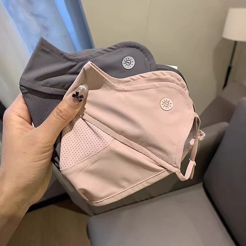 加大防晒口罩女春夏高颜值网眼透气防紫外线遮脸骑行车户外面罩潮