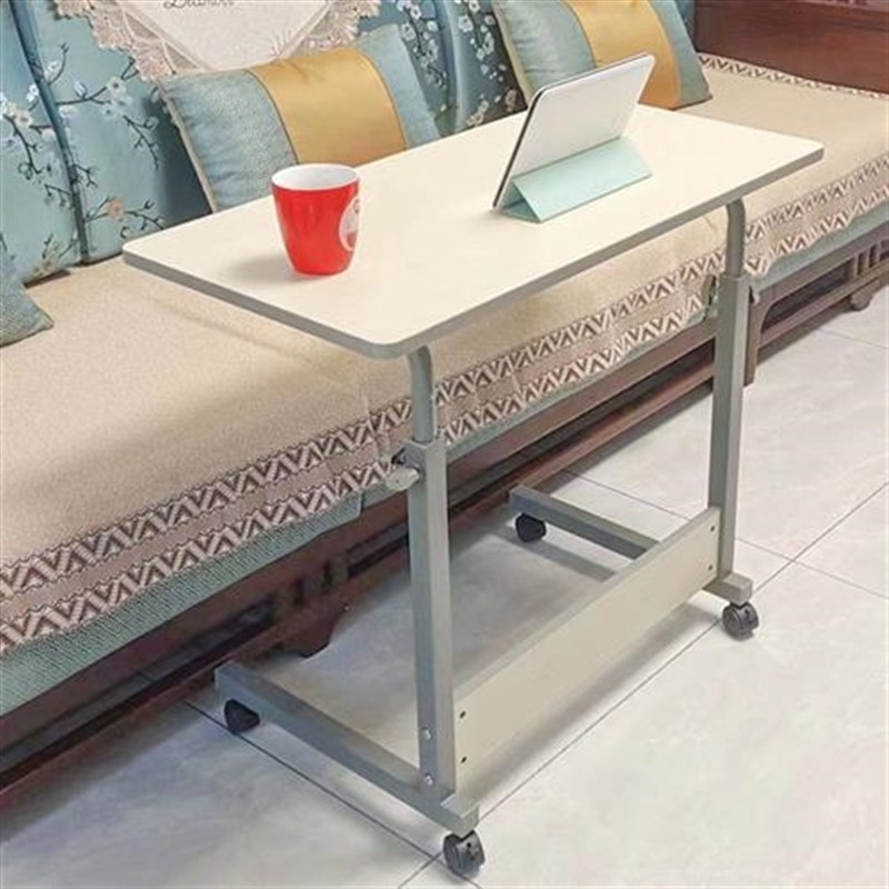 牀边桌子带轮移动书桌可升降牀A上办公K桌简易电脑桌小桌儿童学习