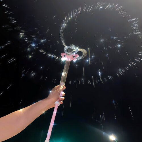 仙女棒烟花水枪夏季抽拉式呲水枪