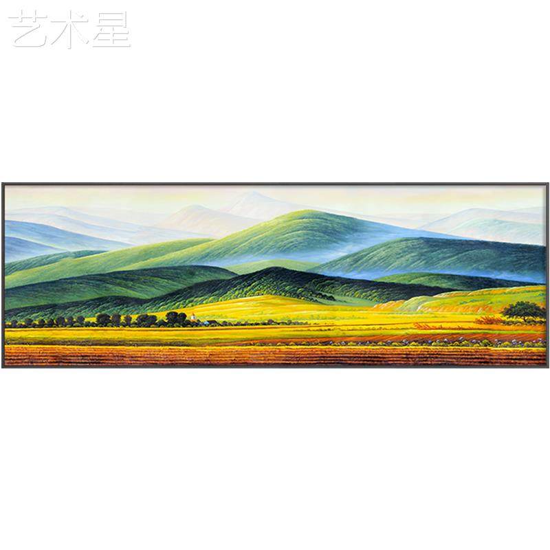 巨人山LP-20093背有靠山招财客卧厅头沙发背景墙卧墙面装饰室画主
