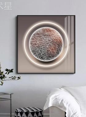 单幅方形正装饰画关玄奢客厅沙发QS-50149挂画餐厅卧室背景尽头壁