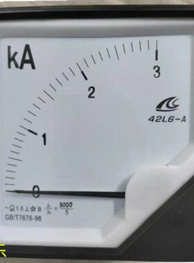 A 3K5A2.5A/42AAK0-1.5 A4K1 2K06 KA30交流电流表指针L6K L42A