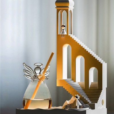 无敌山海城香薰灯礼品创意氛围H夜灯床头灯女生生日礼物