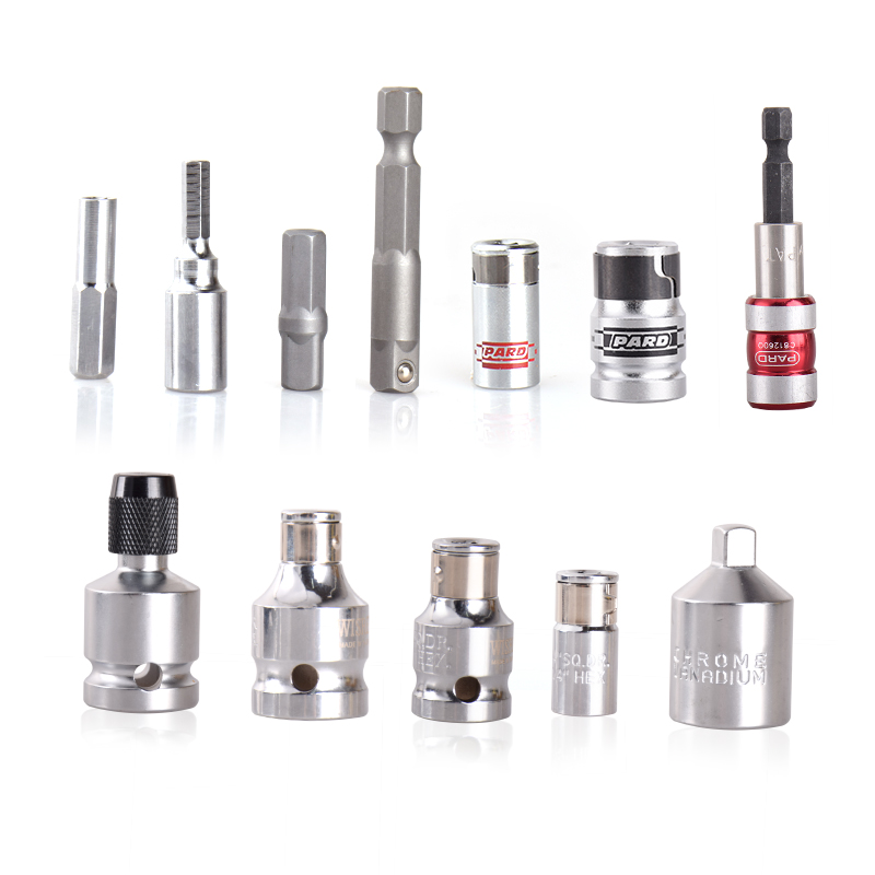 6.3转4mm电动扳手3/8转接头风批头夹持器M1/2扣环精密螺丝刀接杆