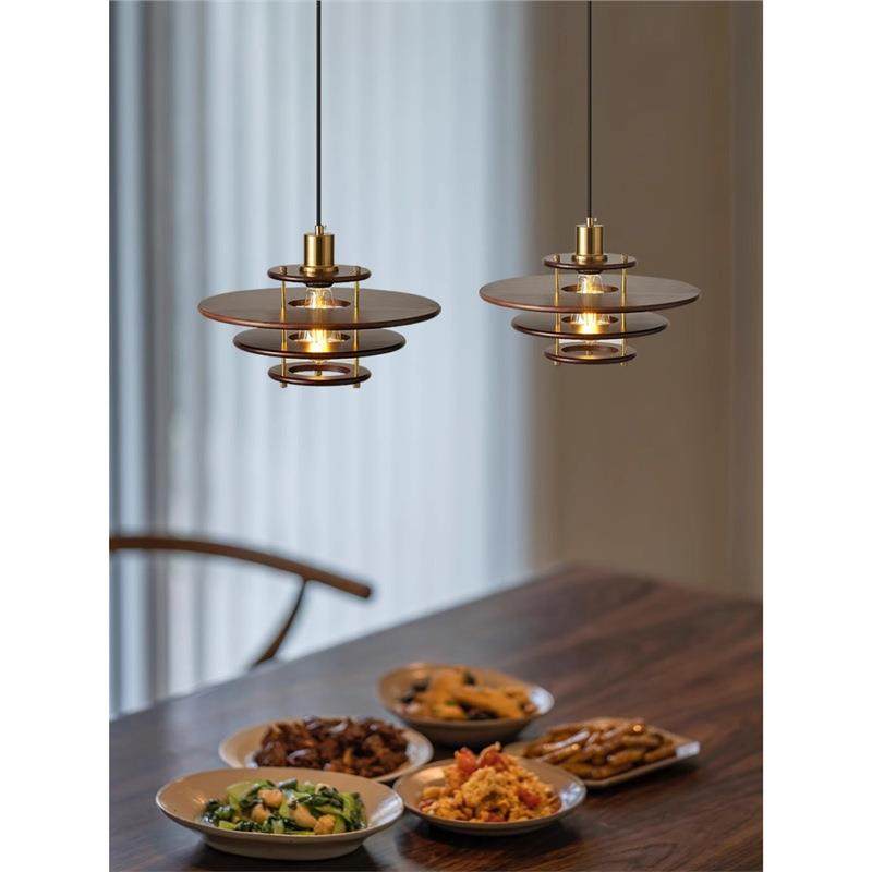 日式复古胡桃木色餐厅吊灯中古南洋风设计师实木餐桌吧台橱窗吊灯,农机/农具/农膜,植保机械,淘宝优惠券,粉丝福利购,淘宝优惠卷