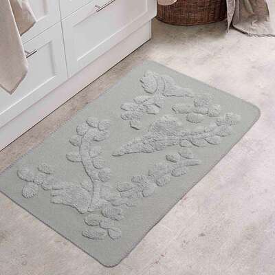 家用大门口入户地垫简约玄关门垫进门卧室阳台除尘簇绒脚垫60X90