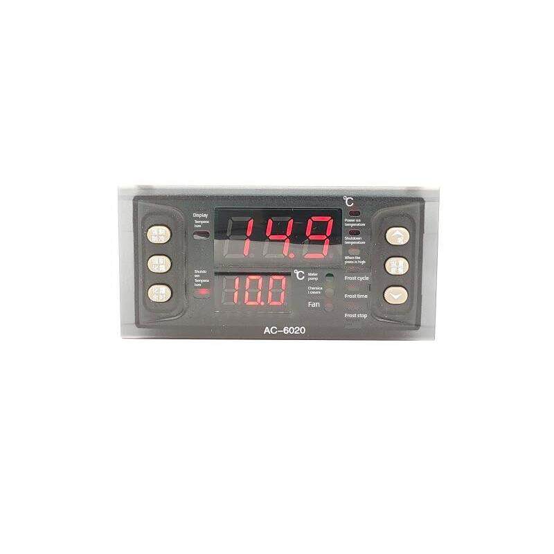 Ubo冷库电子控制箱水冷却机组温控器Ac6020制冷除霜风机水泵双传