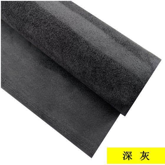 汽车内饰改装麂皮绒防滑垫避光垫仪表台车载装饰前台翻毛皮不带胶