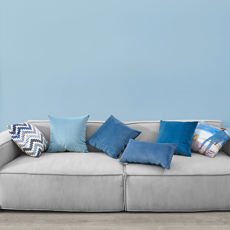 星辰大海天鹅绒沙发抱枕简约客厅靠枕床上腰枕不含芯轻奢高级靠垫