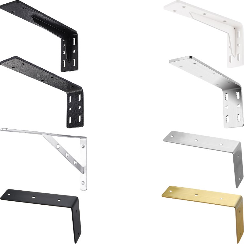 三角架墙上置物7字形支架铁三脚架不锈钢特厚l型墙壁固定隐形支撑