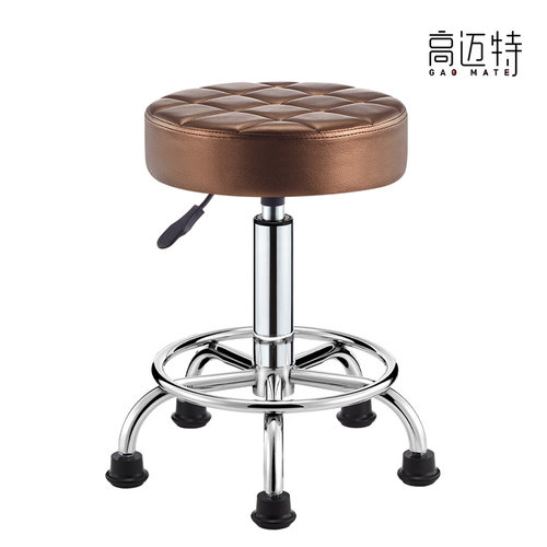 美发凳理发店凳子防爆旋转升降靠背美容凳大工椅美甲酒吧圆凳包邮