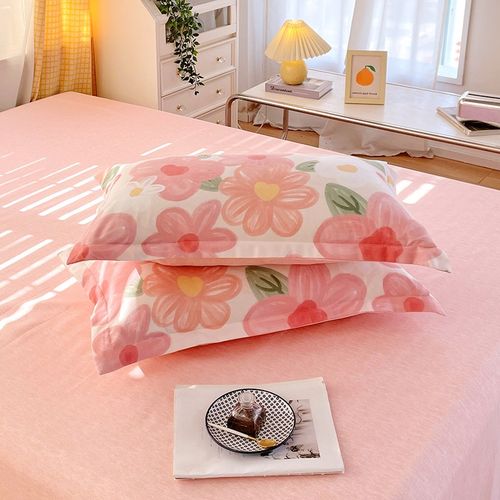 纯棉枕套单人学生卡通全棉枕头套大号加厚成人双人4874cm枕芯套