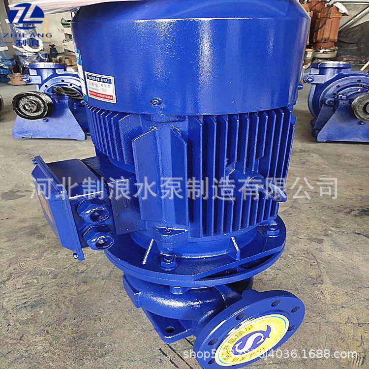 厂家ISG管道泵lSG200-250立式水泵耐高温热水管道泵