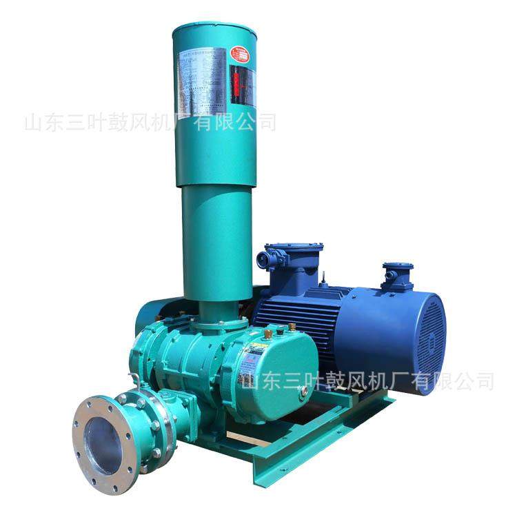 生化池增氧用三叶罗茨鼓风机广西污水处理一体化回转式鼓风机价格