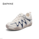 达芙妮女鞋 百搭休闲鞋 2025新款 Daphne 春秋季 时尚 厚底增高德训鞋