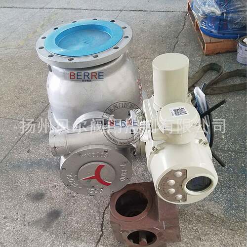 贝尔Q941F-25CDN250智能型电动法兰涡轮球阀厂家直发品质可靠