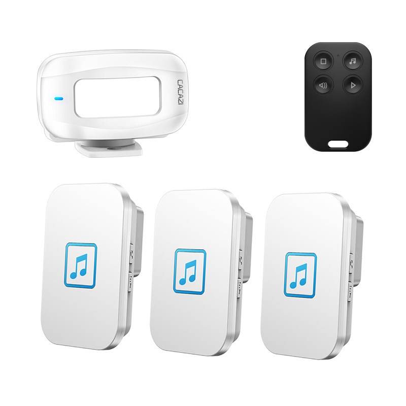 欢迎光临门铃感应器分体式u商用店铺进门迎宾语音叮咚红外电子哨