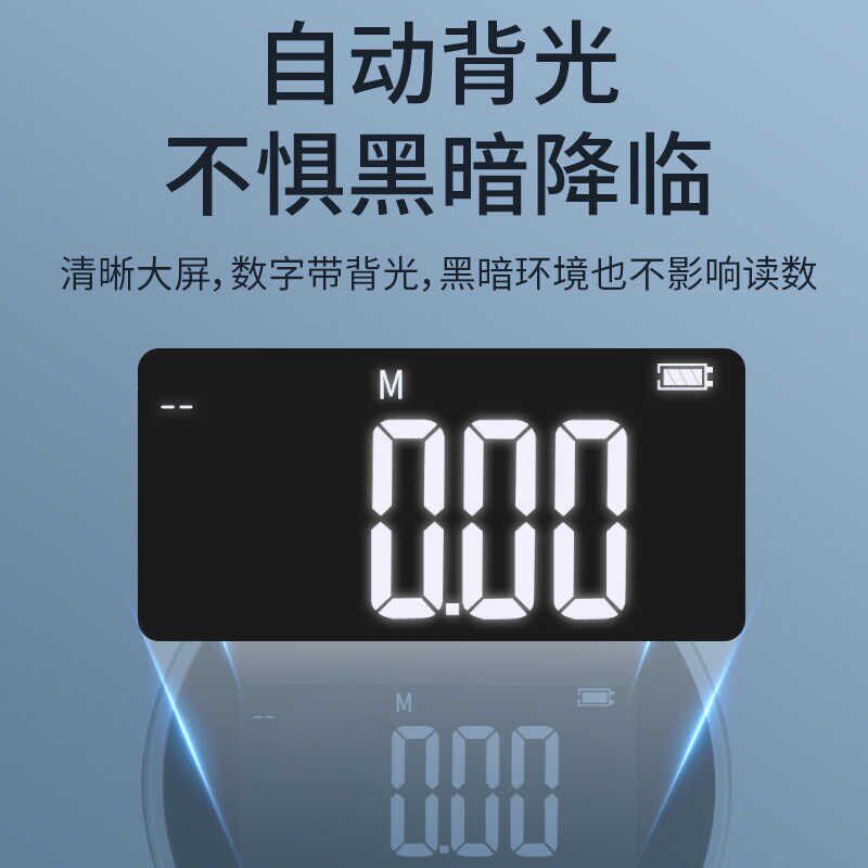SHAHE电子数显滚轮尺多功能测距仪测量圆柱弧度曲面直面不规则面