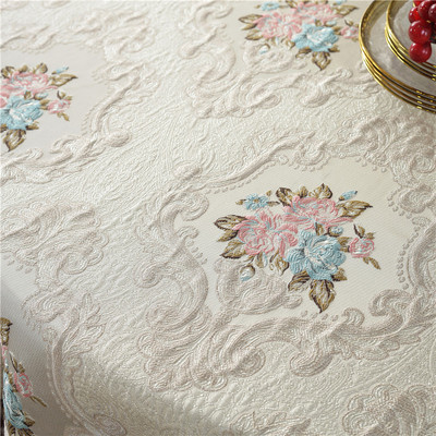 欧式餐桌桌布布艺长方形茶几布餐台布正方形椅垫椅套套装坐垫桌旗