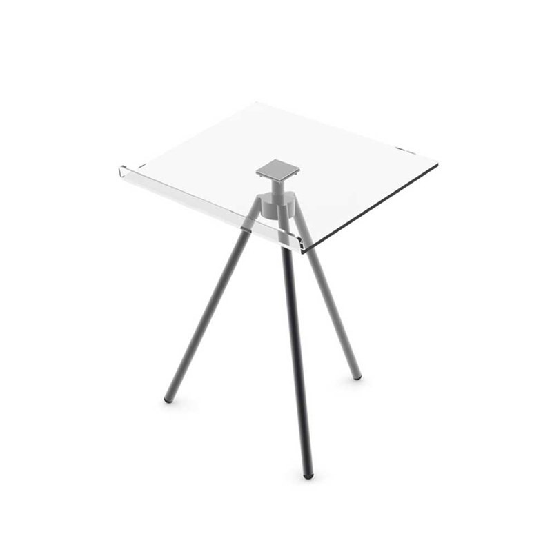 后浪自研文创 亚克力阅读书架  艺术博物馆展示陈列 铁质金属架子