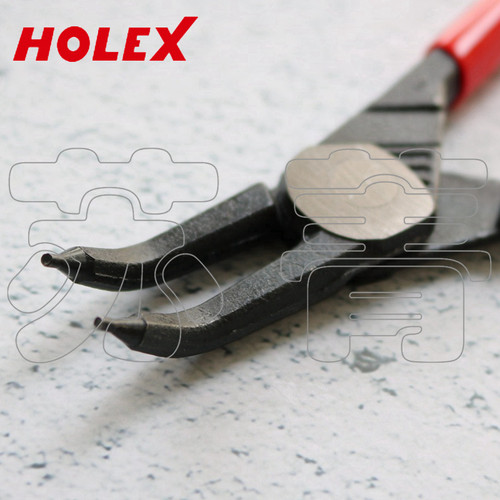 德国原装霍夫曼HOLEX45度弯头卡簧钳 A0-A4外卡  J0-J4内卡