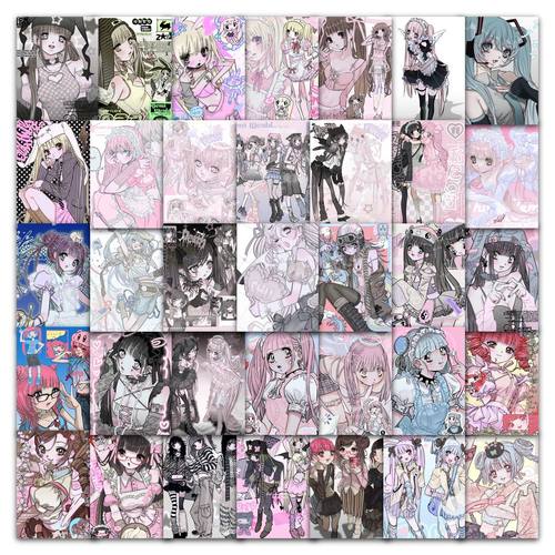 189张绝美domi画师贴纸韩系ins风