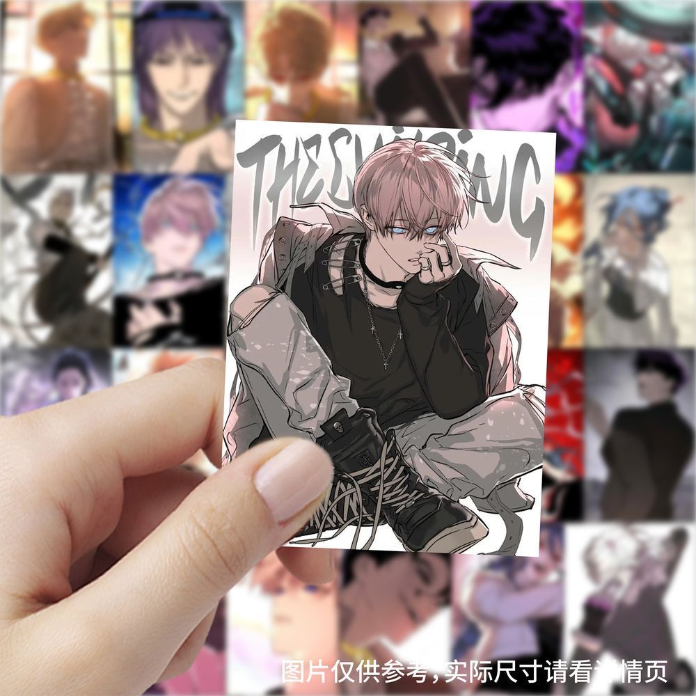 180张恶之环贴纸衫月柳之川裴星火周兮韩幼梨漫画国漫通用防水贴