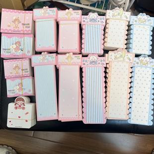 一百张DIY手工奶油胶发夹包装 卡片卡头卡通熊兔吊牌发饰长条卡纸