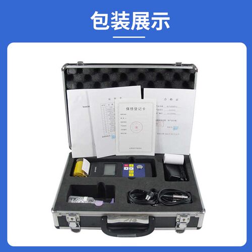 里博便携式打印型可充电超声波测厚仪leeb342板材管壁厚度测量仪