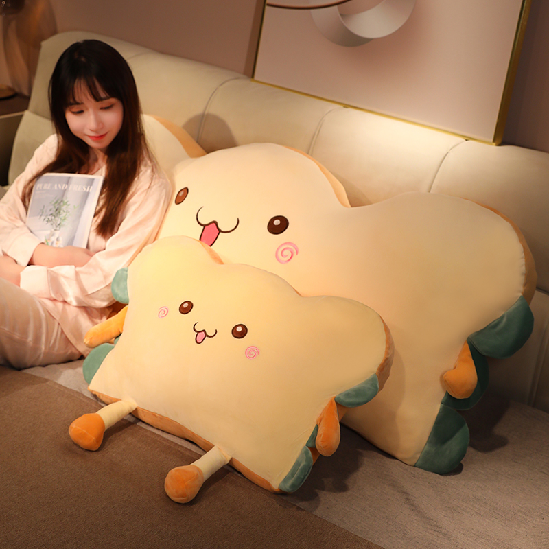 吐司抱枕长条枕女m生侧睡夹腿枕头可爱床头睡觉靠枕床上靠垫可拆