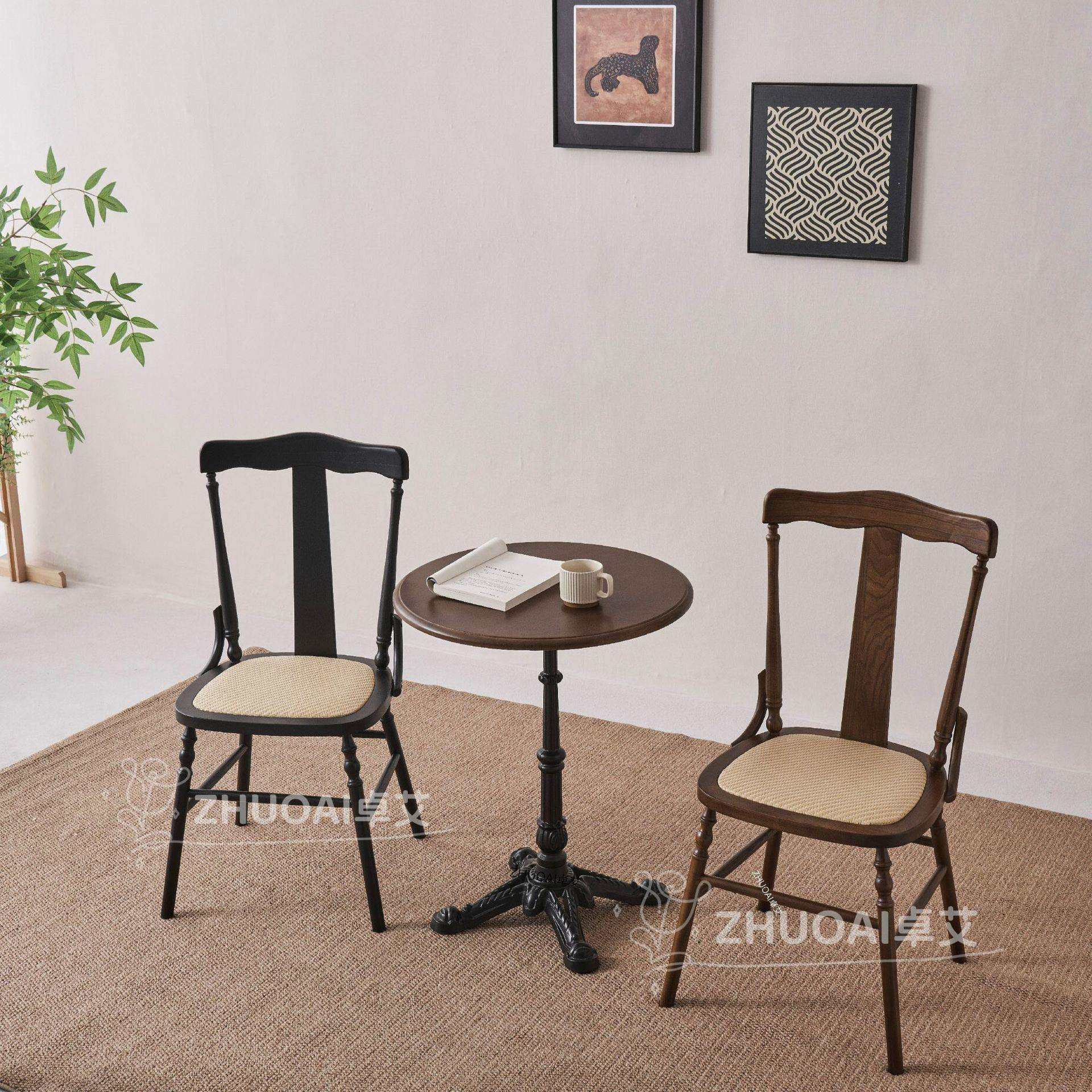 美式复古咖啡厅椅甜品奶茶店餐椅烘焙店实木西餐厅家具温莎餐桌椅,金属材料及制品,金属结构件,淘宝优惠券,粉丝福利购,淘宝优惠卷