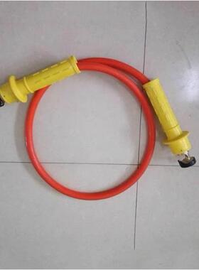 黄色橡胶头电力检修临时分流线高压跳线带电作业绝缘引流线300A