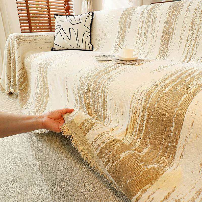 高档雪尼尔沙发盖布巾一片式全盖沙发套罩防滑沙发坐垫防尘毯,金属材料及制品,金属结构件,淘宝优惠券,粉丝福利购,淘宝优惠卷