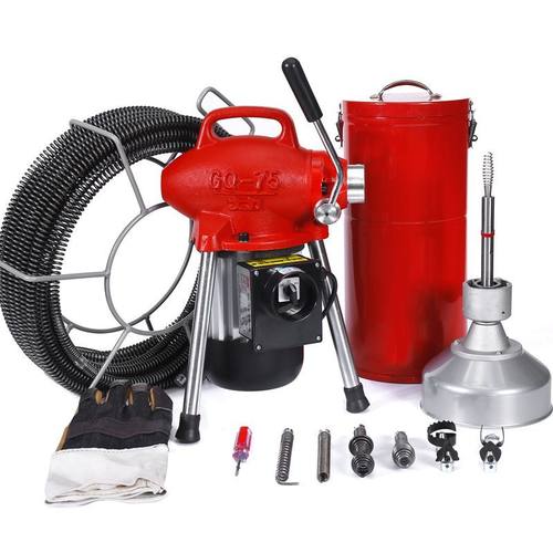 北京大力GQ-75型疏通器电动管道疏通器下水道疏通器通下水道工具