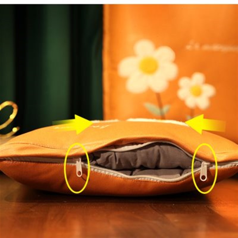 科技布抱枕被子两用办公室折叠午睡枕头毯子二合一靠枕汽车空调被